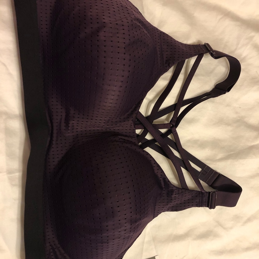 Purple mesh Victoria’s Secret sports bra